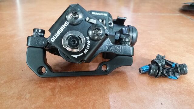 shimano m416 mechanical disc brakes