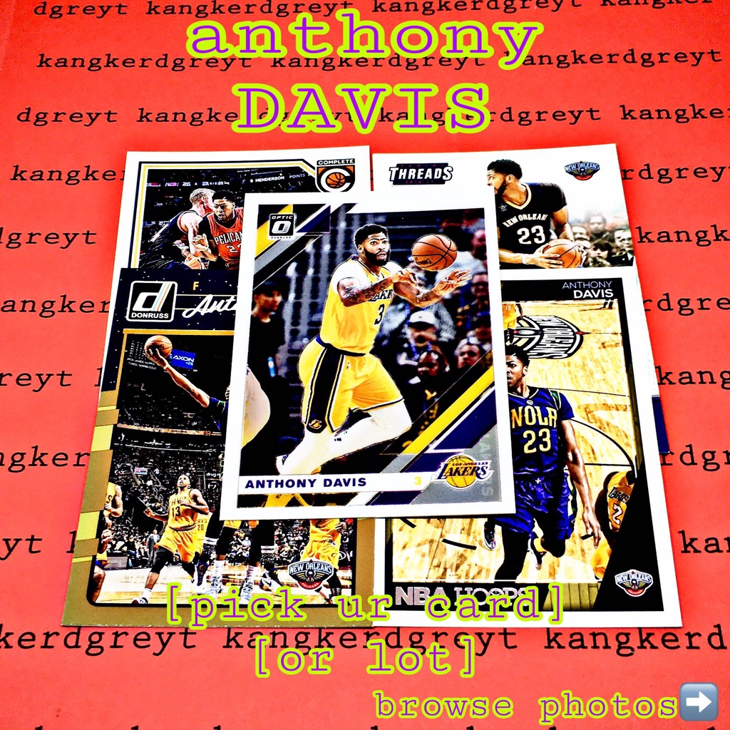 ANTHONY DAVIS [pick ur card or lot] Panini Nba Cards (pls read all ...