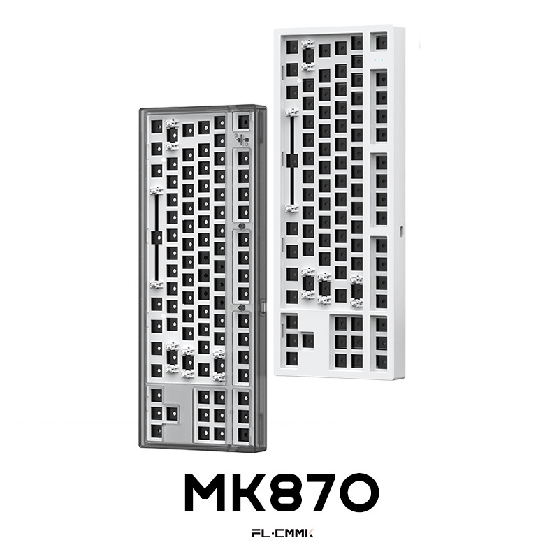 FLCMMK MK870 DIY 87 Keys Mechanical Keyboard Kit 80% Keyboard WK Layout ...