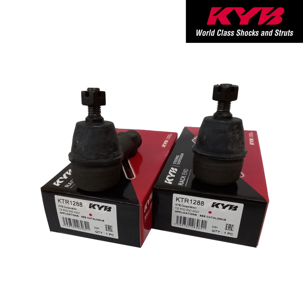 KYB KAYABA Tie Rod End for Hyundai i10 2008 2016 Set of 2 (Outer Left