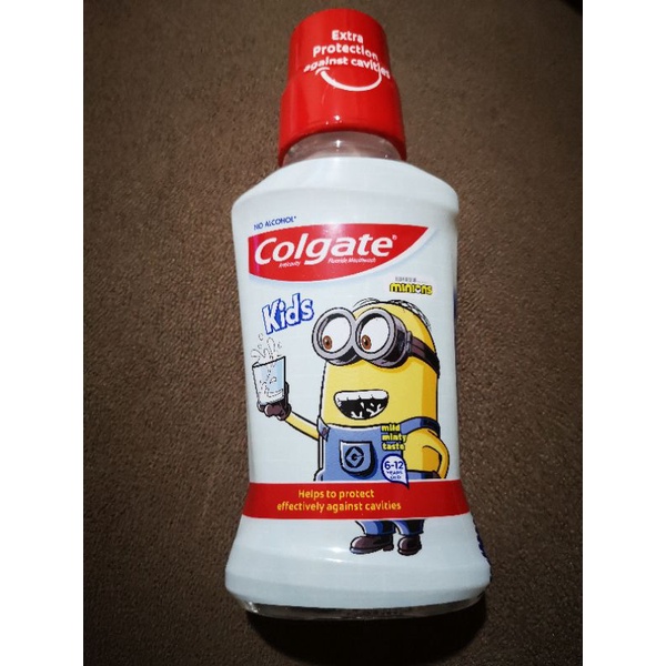 Colgate Kids Minions Mouthwash 250ml Shopee Philippines