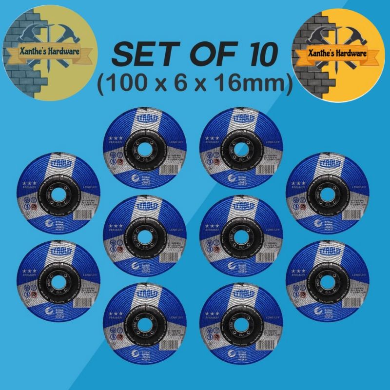 Tyrolit Grinding Disc 4" for Metal Cutting ( SET OF 10) Shopee