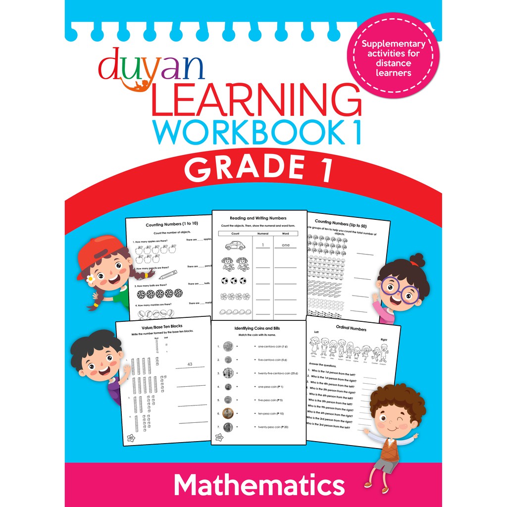 Duyan Learning Workbook 1 - Grade 1 Mathematics | Shopee Philippines