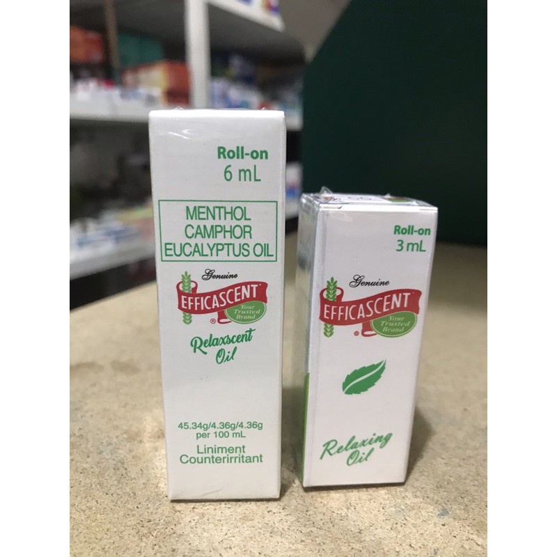 ☄Efficascent Oil Roll-On (6Ml & 3Ml) | Shopee Philippines