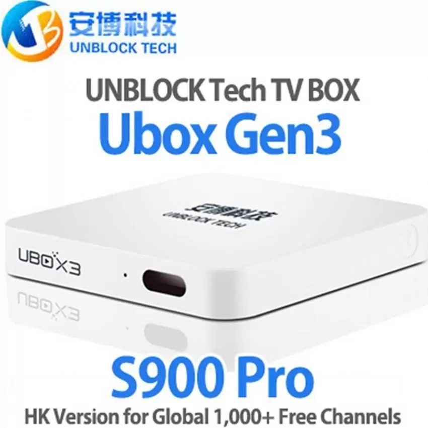 Unblock Tech Ubox Gen 3 S900 Pro Android Media Player Box | Shopee  Philippines