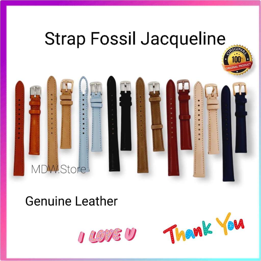 Original Fossil Jacqueline Watch Strap 14MM ES3821 ES3708 ES3487 ES3972 ES4099 ES3843 ES3988 ES4274 ES3793 Shopee Philippines