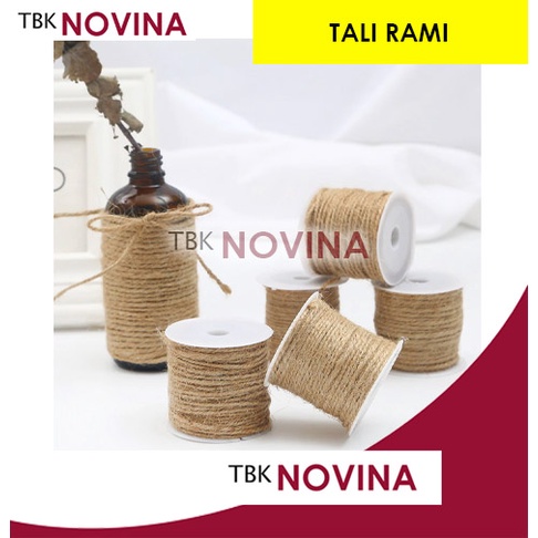 [3-5 METERS] RAMI ROPE / BROWN ROPE / JUNE ROPE / SCRAPBOOK ROPE ...