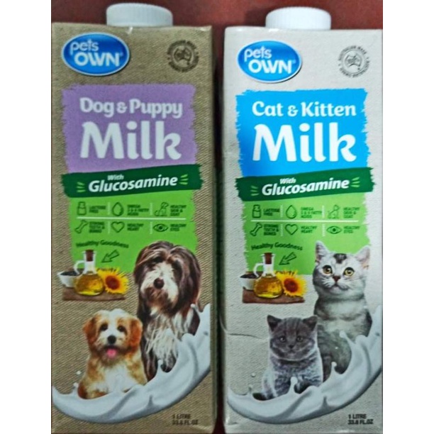 Is milk good for cats and dogs sale