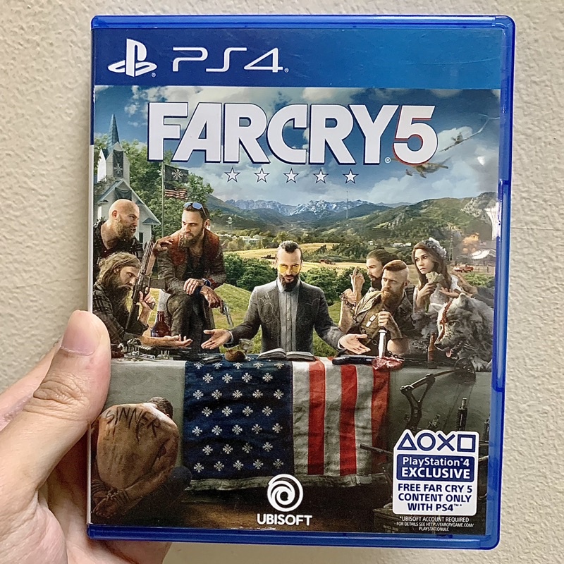 Cassette Far Cry 5 Ps4 Playstation 4 Ps 4 Far Cry5 Farcry 5 Farcry5 Ps5 ...