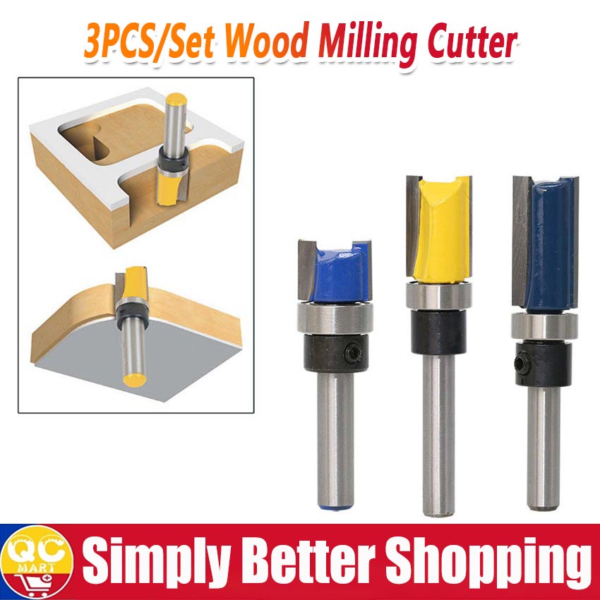 5Pcs 8mm Flush Trim Router Bits Extra Long Mèches Carbide Router Bits A Bois Fraise A Menuiserie Pour Bois Longueur De Coupe Extra Longue 30 Mm 40 Mm 50 Mm 63 Mm 76 Mm 92123248
