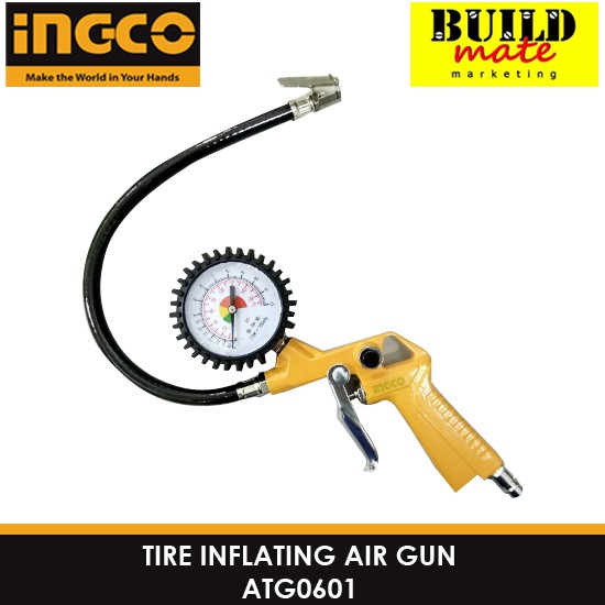 BUILDMATE Ingco Tire Inflating Air Gun Tire Inflator Pneumatic Air ...