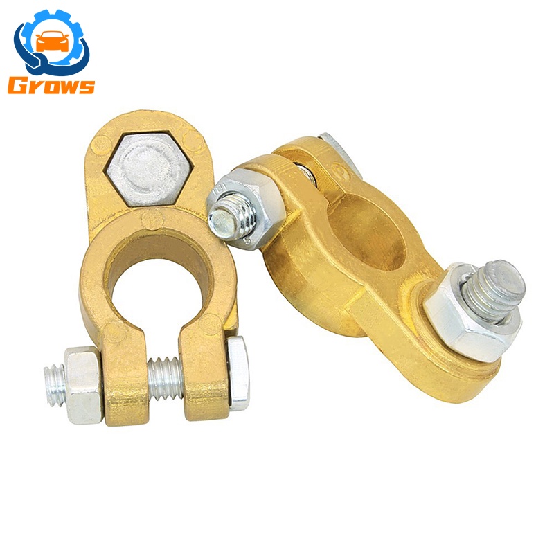 Automobile Universal Pure Copper Battery Pile Head Thickened M10 Terminal Block Battery Clamp 8125