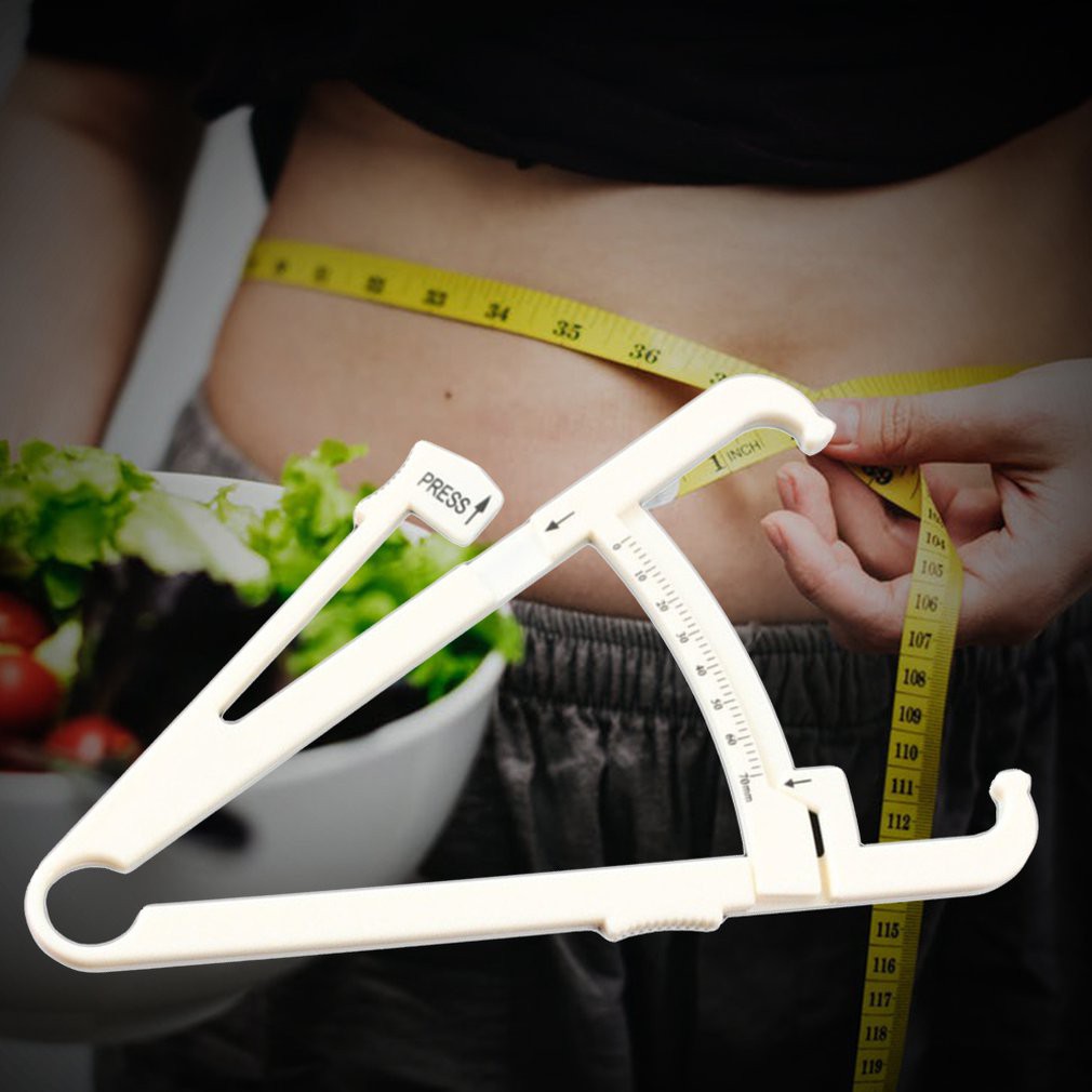 Personal Body Fat Caliper Skin Analyzer Measure Charts Fitness Slim Keep  Health Tester Body Fat Monitor