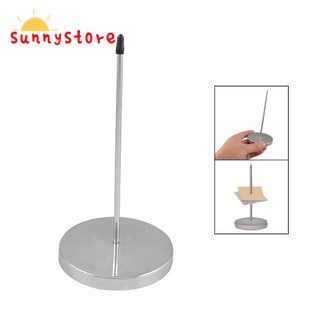 Safe Memo Holder Spike Stick for Bill Receipt Note Paper Order Office ...