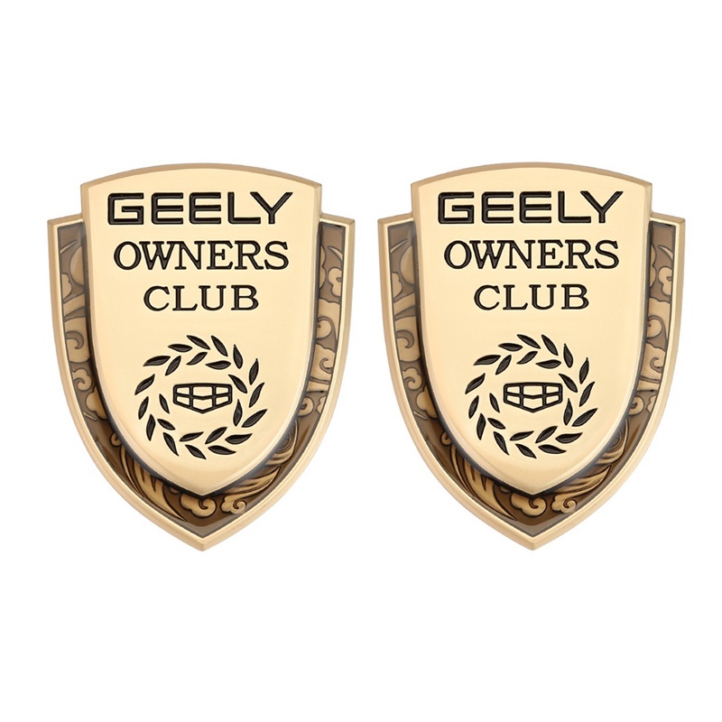 Geely Emgrand Shield Car Sticker Auto Window Rear Emblem Badge Decal ...