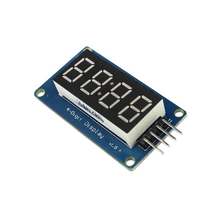 TM1637 4 Bits Digital LED Display Module For arduino 7 Segment 0.36Inch ...