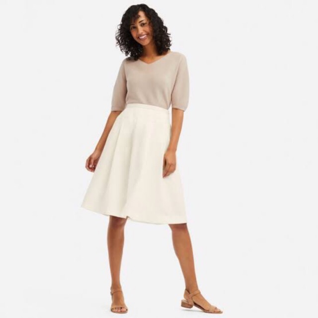 White hotsell skirt uniqlo