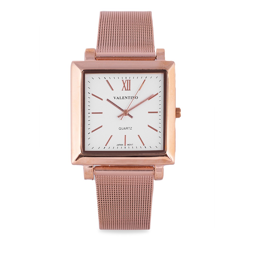 Valentino Watch for Women 20122277 WHITE DIAL Rose Gold Stainless