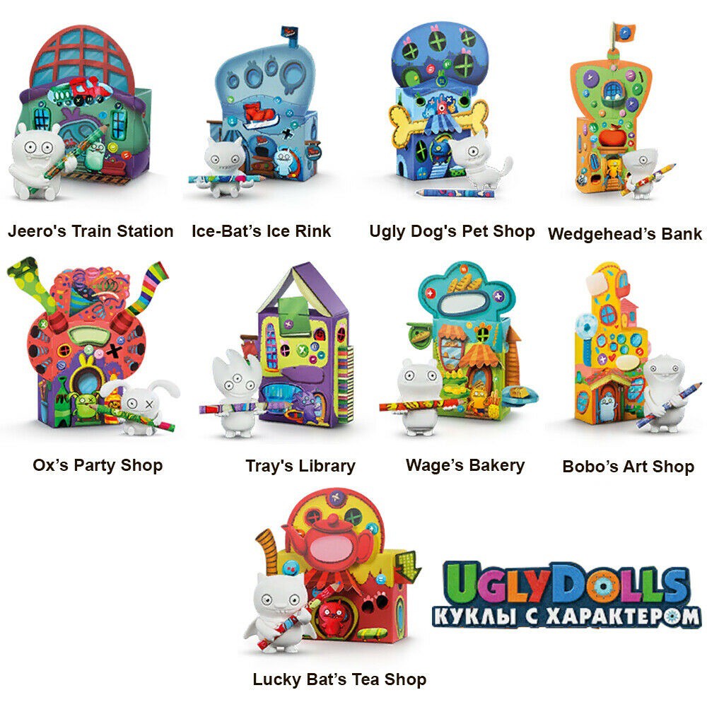 Mcdonalds happy meal toys ugly dolls on sale