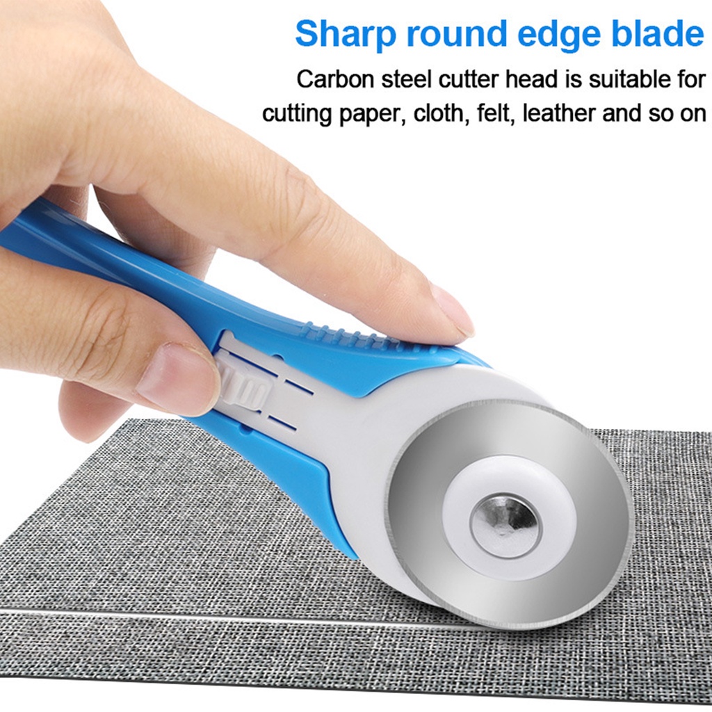Serhat Rotary Cutter Ergonomic Design Fast Cutting Injection Molding Handle Professional Leather