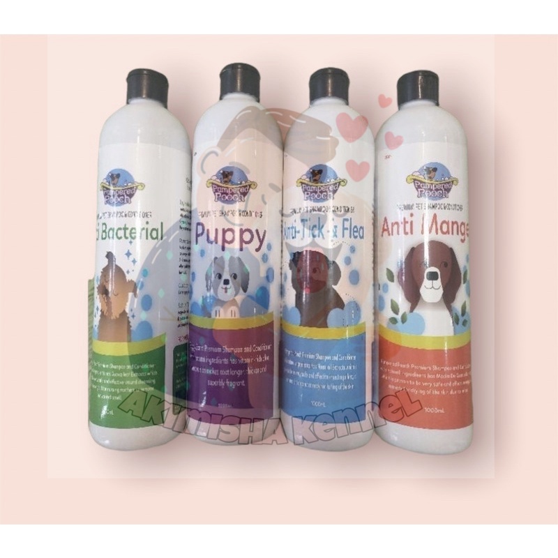 Pampered Pooch Shampoo 1000ml | Shopee Philippines