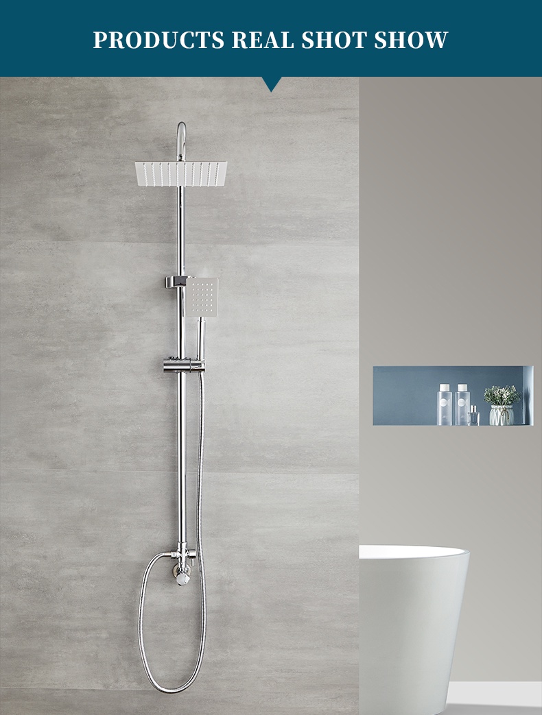 Guga Shower Set 304 Stainless Steel Bathroom Shower 2 in 1 Single ...