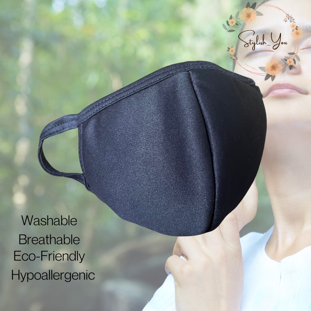 CLEARANCE SALE! Eco Friendly Reusable/Washable Adult Face Mask | Shopee ...