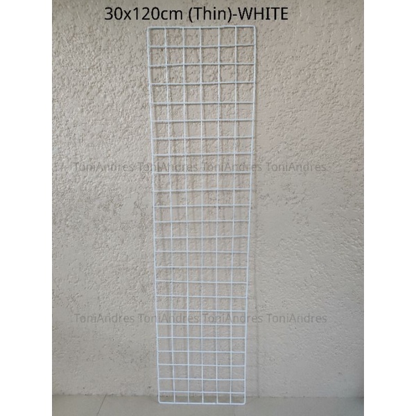 (30x120cm-THIN) Screen Wire Mesh Gridwall Panel Hanging Photos | Shopee ...