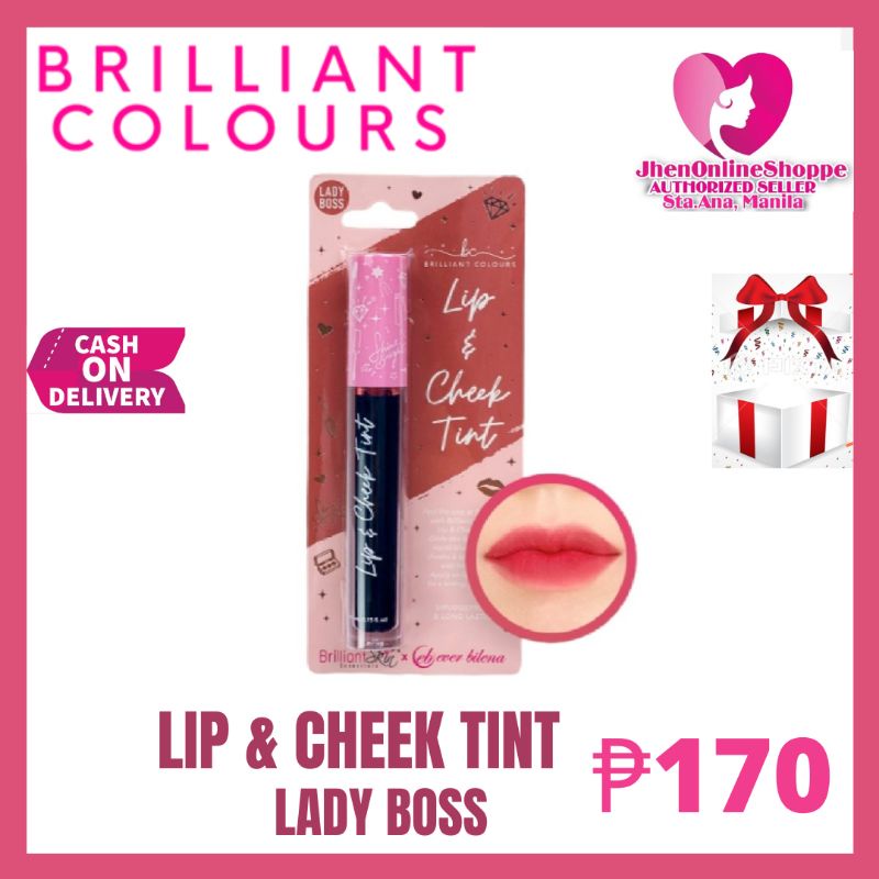 BRILLIANT COLOURS LIP & CHEEK TINT (LADY BOSS) | Shopee Philippines