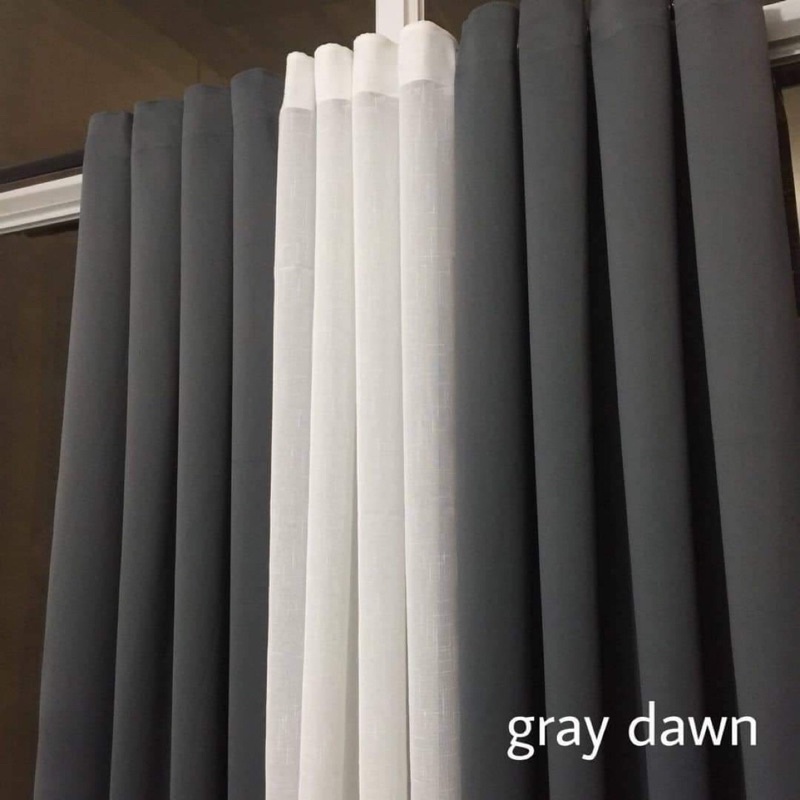 Korean Blackout Curtain 6ft.&7ft. (per pc.) Part 1 | Shopee Philippines