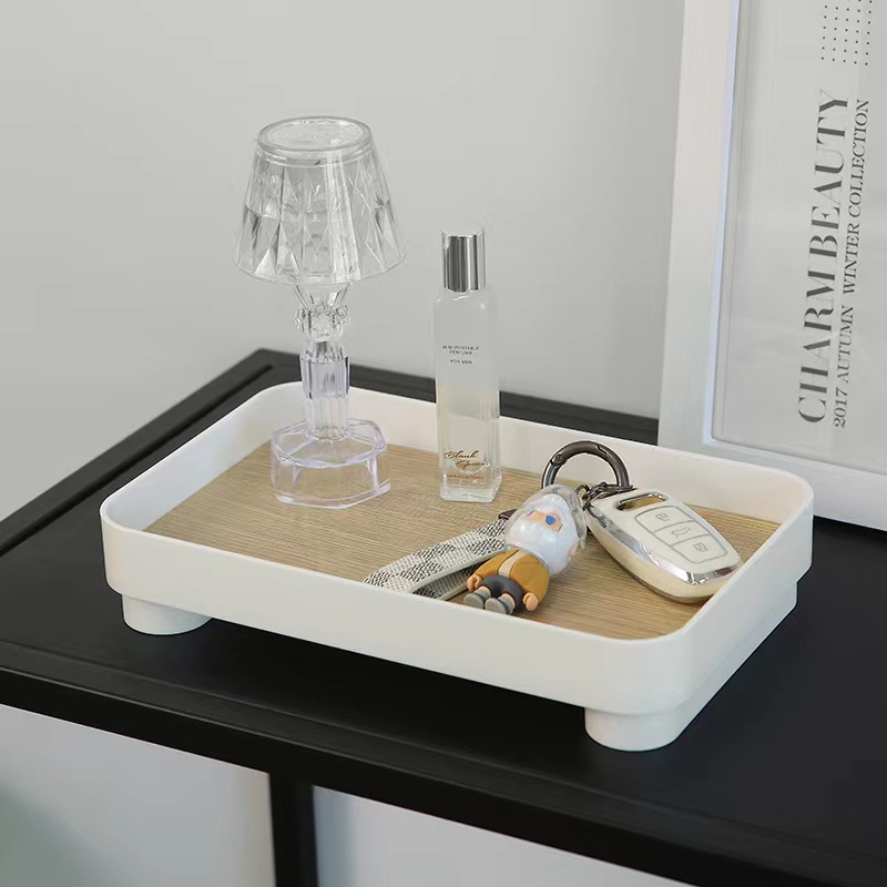 Wooden Desktop Storage Tray Perfume Aromatherapy Dressing Table ...