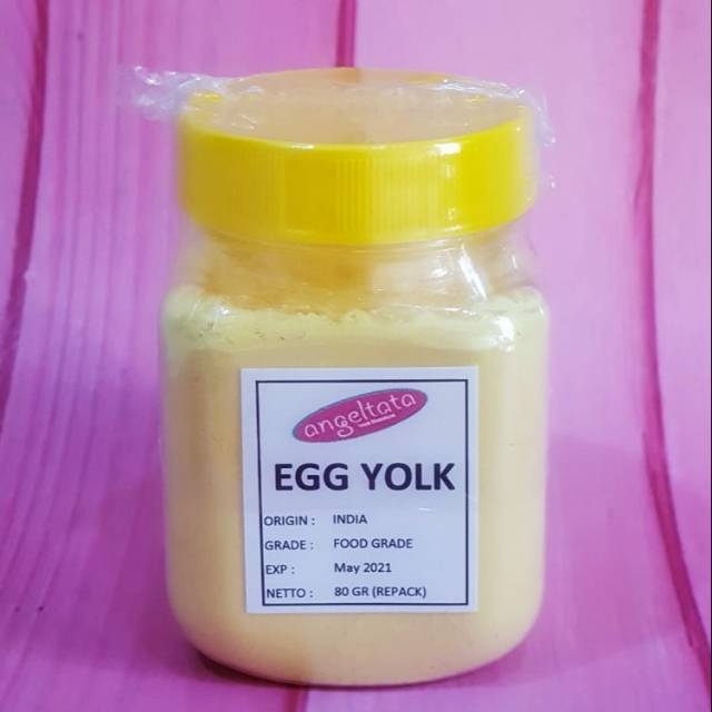 80gr Egg Yolk Powder - Egg Yolk Flour | Shopee Philippines