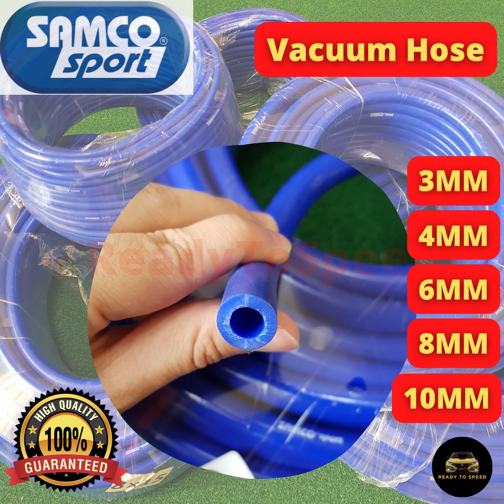 SAMCO Silicone Vacuum Hose 1 Meter x 3mm 4mm 6mm 8mm 10mm Shopee