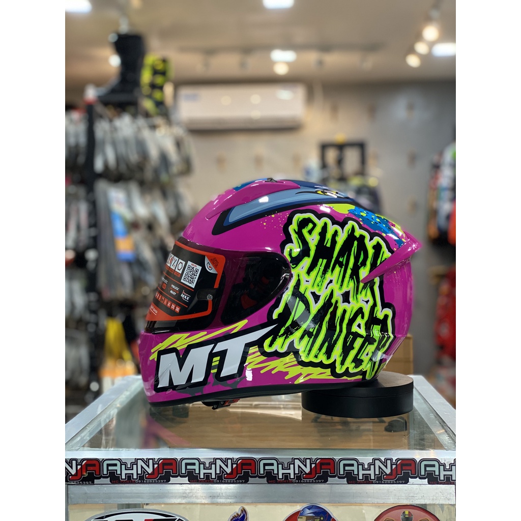 MT STINGER SHARK / POWERED / OTAKU FULL FACE SINGLE VISOR HELMET Shopee Philippines