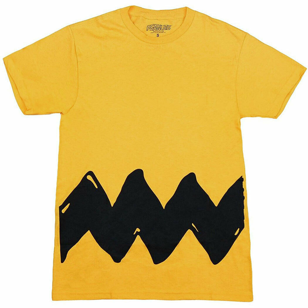 2021 New Style Peanuts Charlie Brown Costume Cotton Funny T-Shirt