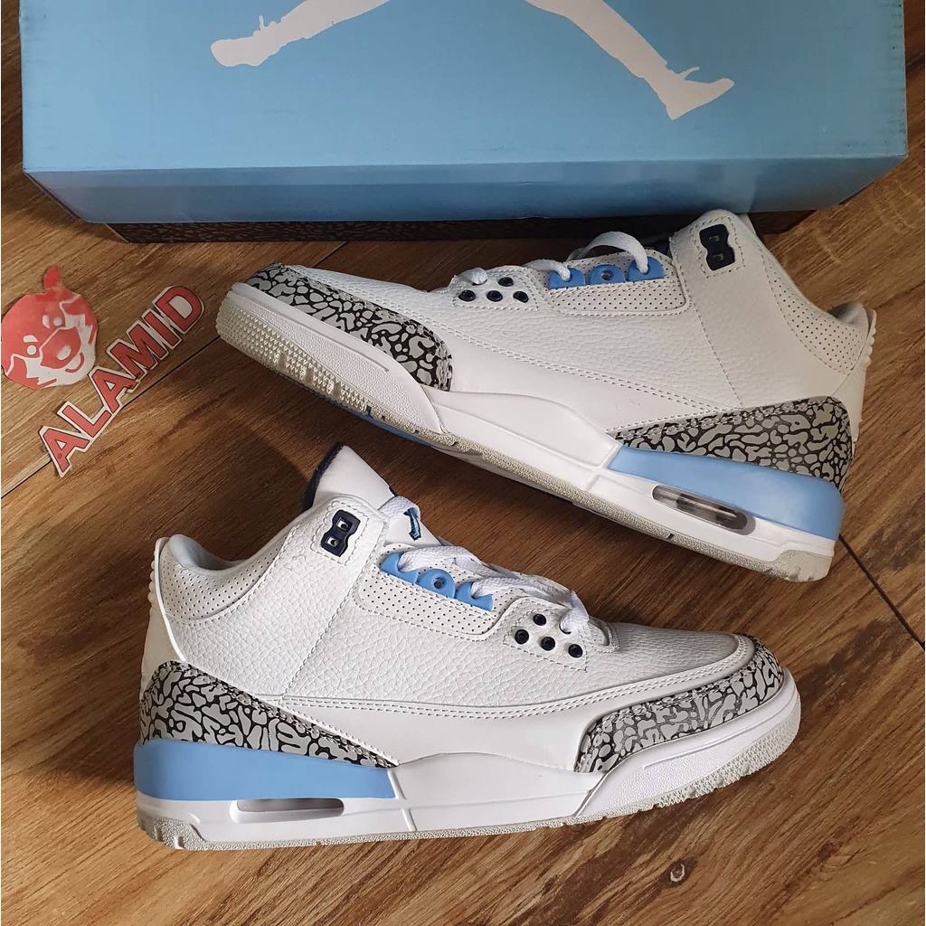 men air jordan 3 retro unc