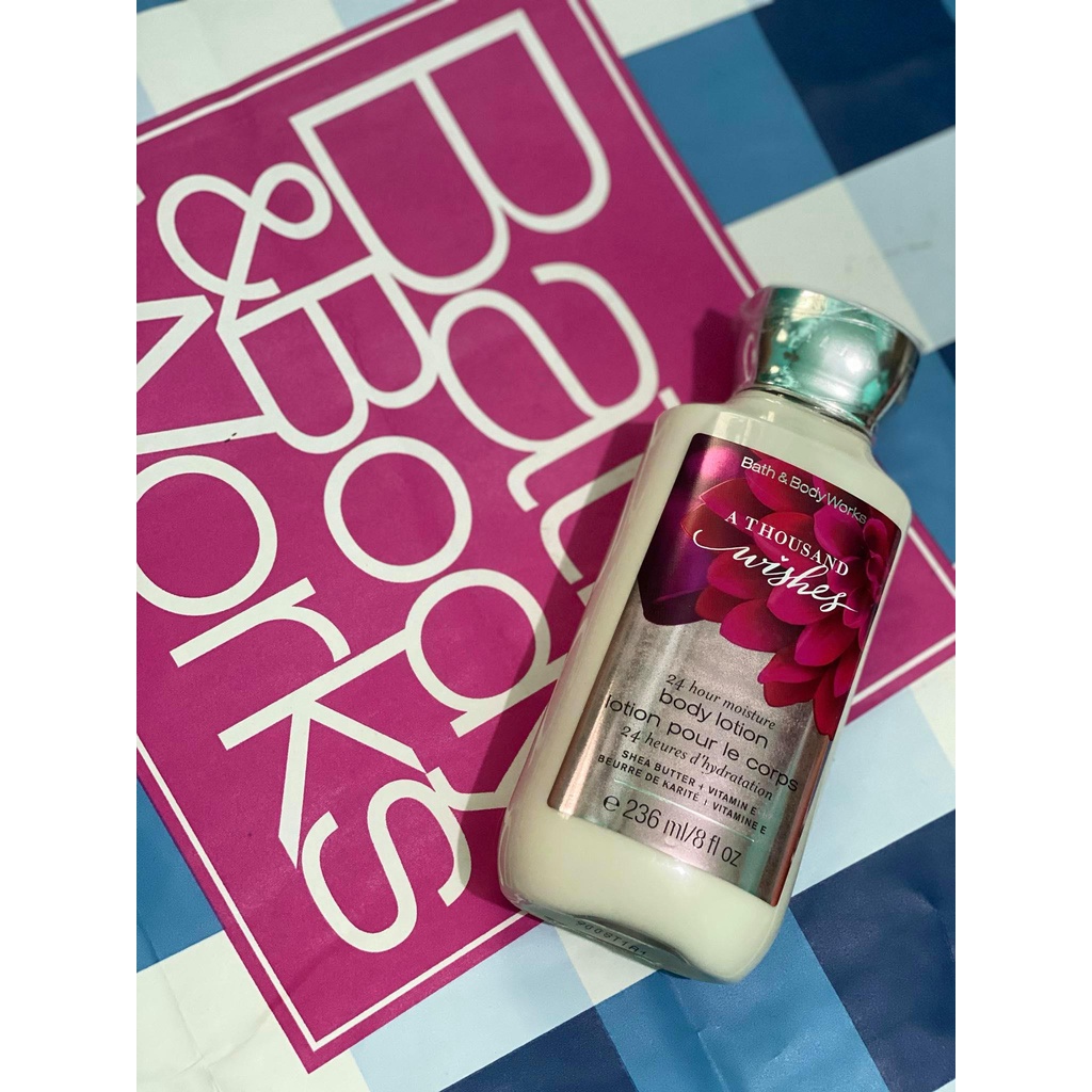 Bath & Body Works A Thousand Wishes Body Lotion 236ml | Shopee Philippines