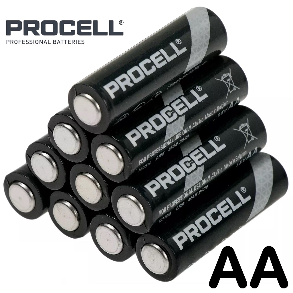 LR6 AA 1.5V Duracell Procell battery, pack of 10
