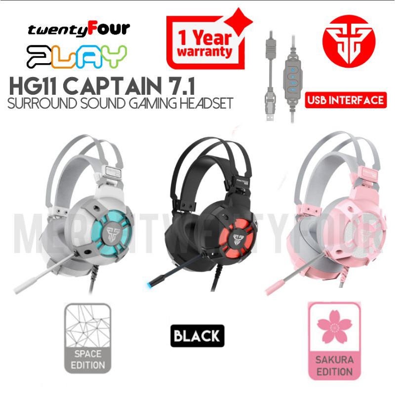 Fantech hg11 discount captain 7.1 white