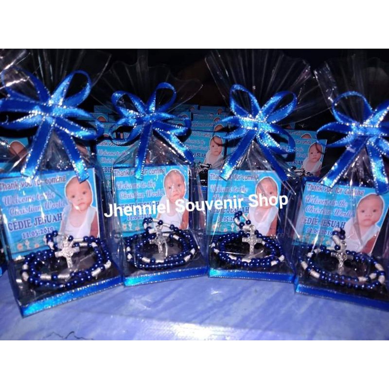 Baptism Rosary Souvenirs Shopee Philippines