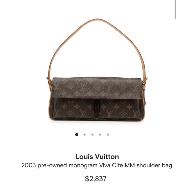 Louis Vuitton Vintage Monogram Canvas Viva Cite mm Shoulder Bag (SHF-lyHkDP)