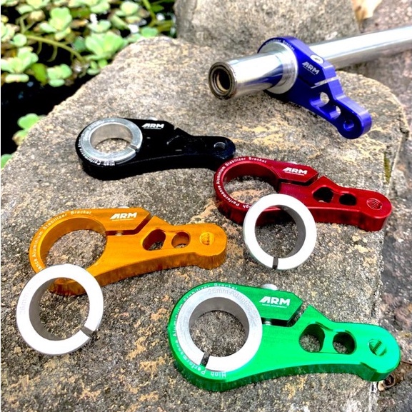 Stabilizer Bracket Steering Damper Axle 26 And 33 Aluminum Full CNC