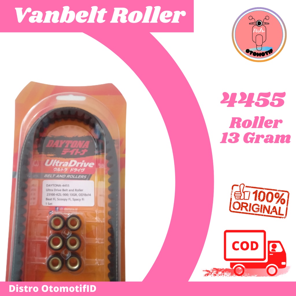 V-belt Roller Set Daytona Beat FI, Scoopy FI, Spaci FI Roller 13 Grams ...