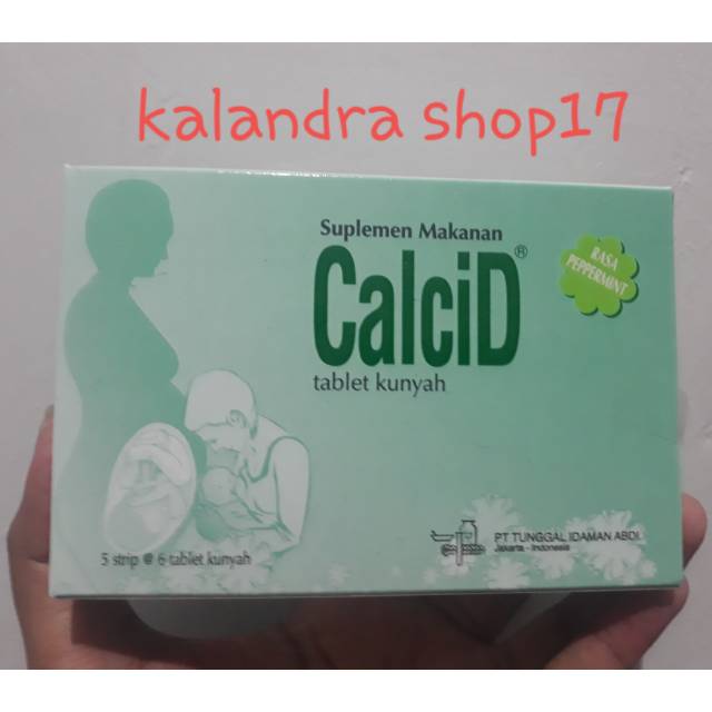 Calcid Chewing Tablets (Price 1strip) | Shopee Philippines