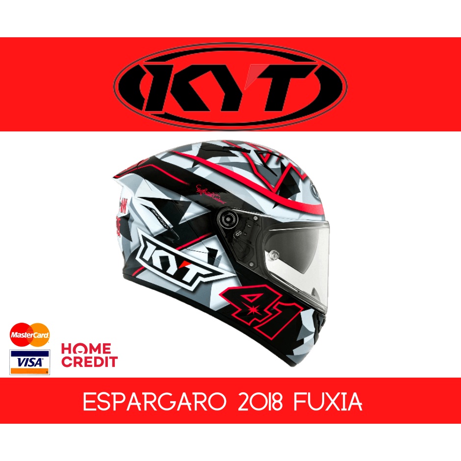 Kyt Nfr Espargaro Full Face Dual Visor Helmet Ripple Autoshop