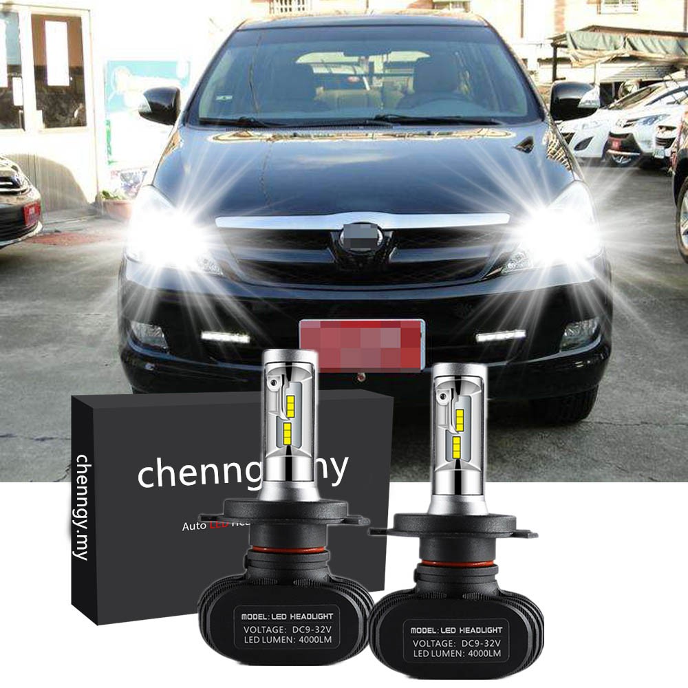 FOR Toyota Innova 20052012 (Head Lamp) H4 LED Light Car Headlight Auto