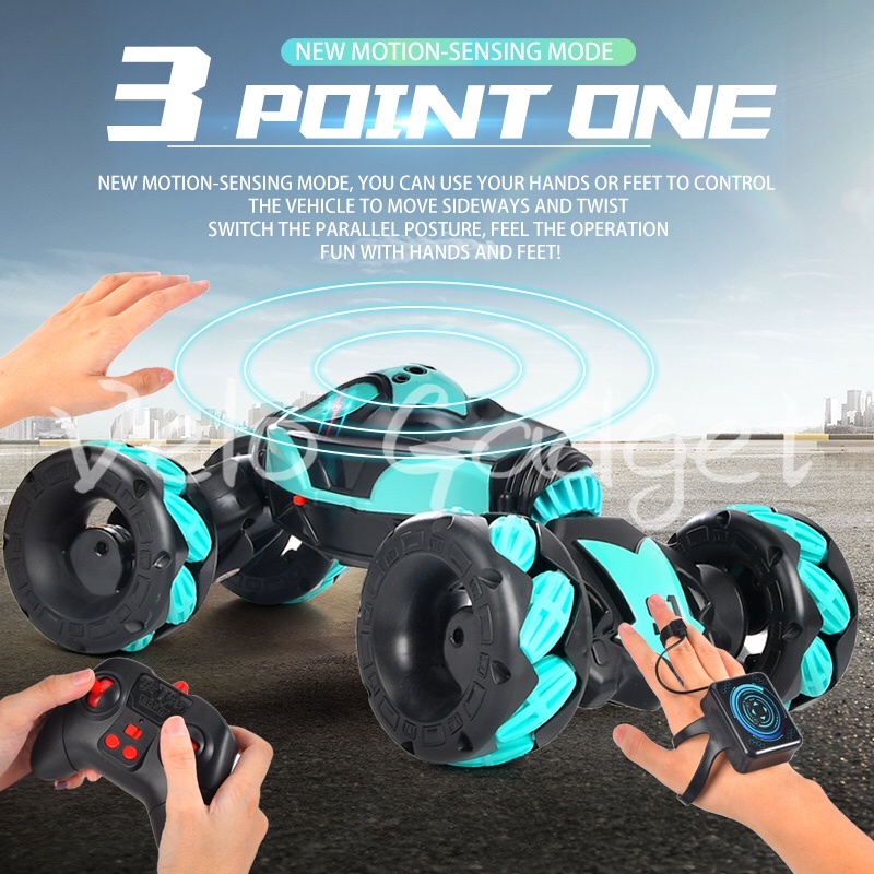 [Malaysia Stock] 3 Point One Remote Control Car Remote Control+Watch