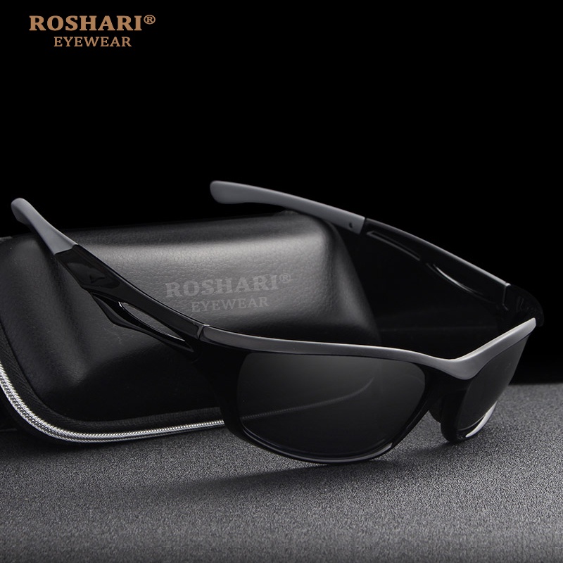 ATTCL Sunglasses Man Polarized Driving Fishing Golf Sports Glasses Al