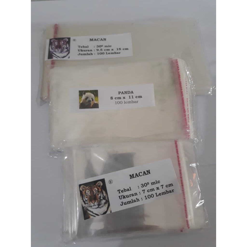 Opp Seal Plastic, Adhesive Clear Plastic, 100 Sheets Shopee Philippines