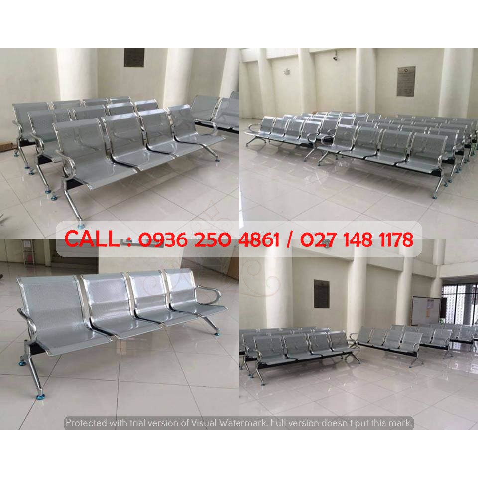 4 seater waiting online chair